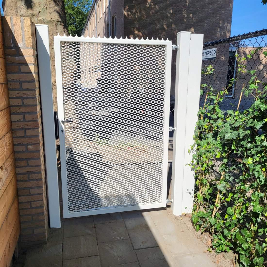 Stalen looppoort op maat