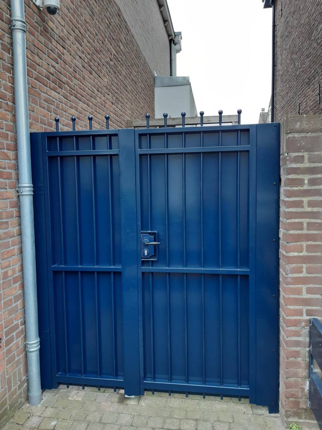 Stalen looppoort op maat