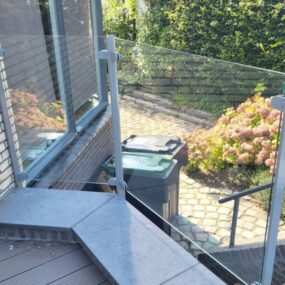 Glazen balustrade op maat