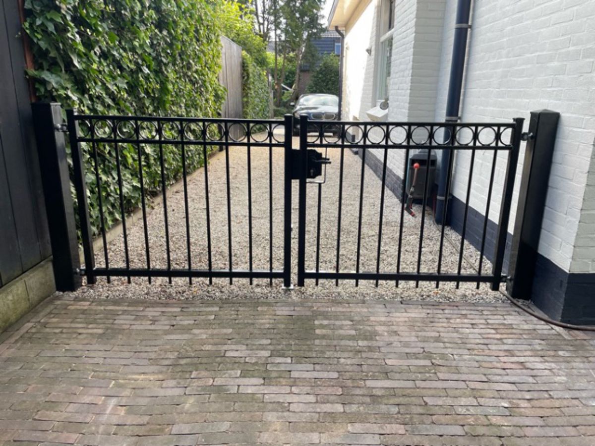 Stalen draaipoort op maat